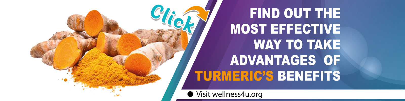 Find out the most effective way to take advantages of turmeric's benefits